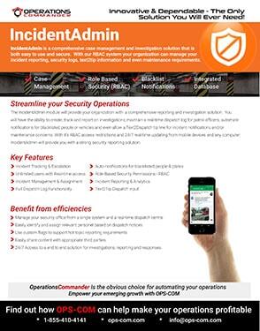 IncidentAdmin incident management software