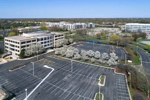 office building parking lot