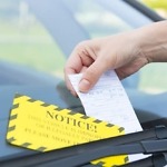 parking ticket windshield