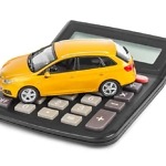 yellow car on parking lot calculator