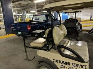 golf cart lpr camera