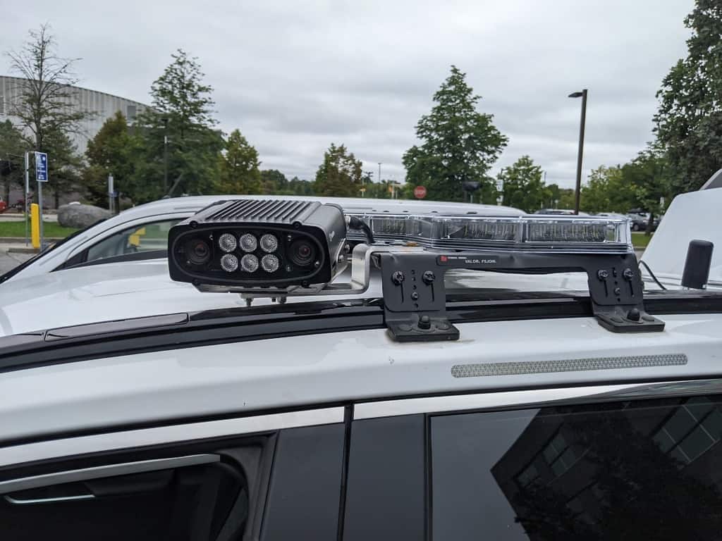 lpr camera roof mount