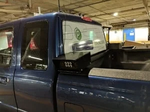 pickup truck lpr camera mount
