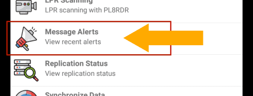 OPS COM handheld alerts