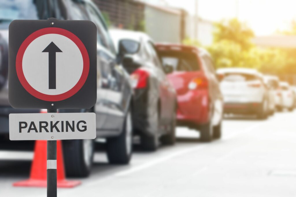 The,Parking,Lot,Label,Indicates,The,Parking,Permit,For,The