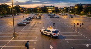 security vehicle parking lot lpr cctv